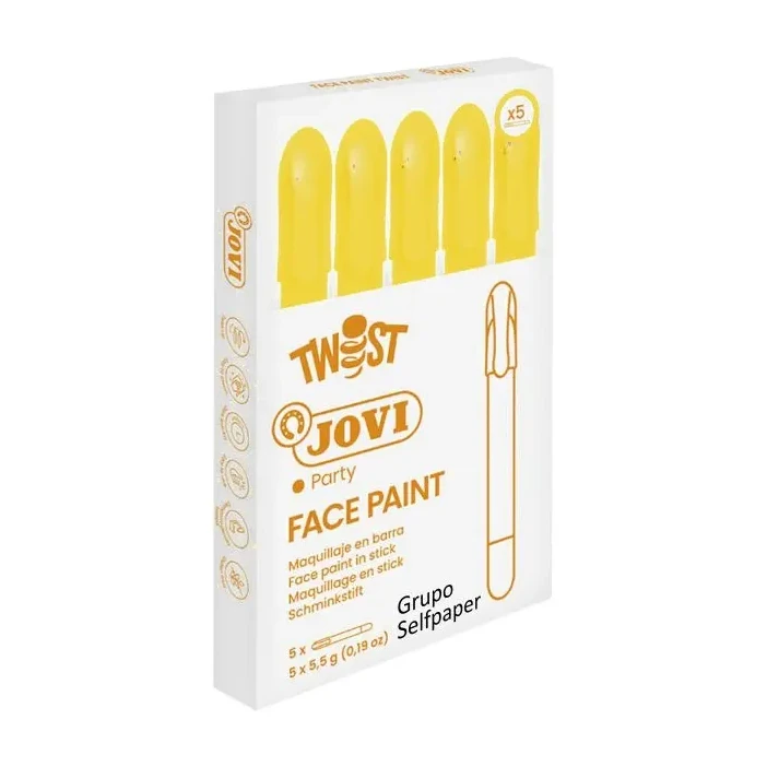 [649386] BARRA DE MAQUILLAJE TWIST MAKE-UP AMARILLO JOVI