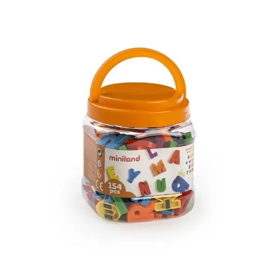 [825485] LETRAS MAGNÉTICAS MAYÚSCULAS 154 PIEZAS