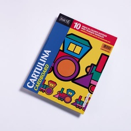 BLOC CARTULINA A4 10 HOJAS INETA