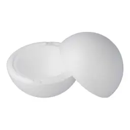 BOLA POREXPAN INSPIRO 20 CM 2 MITADES (PACK 8) 