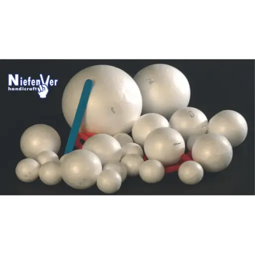 [649313] BOLA POREXPAN APLI 8 CM CON COLGADOR (PACK 1)