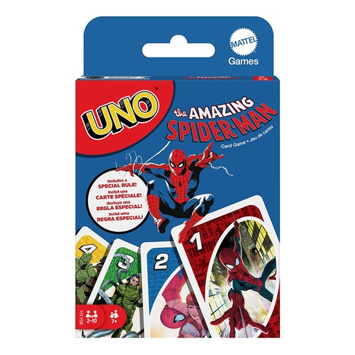 [863184] JUEGO DE CARTAS MATEL UNO SPIDERMAN