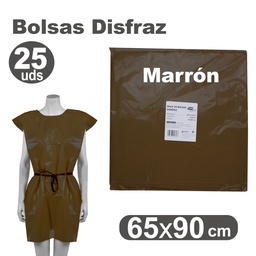 BOLSA DE DISFRAZ MARRON 60×90 CM 