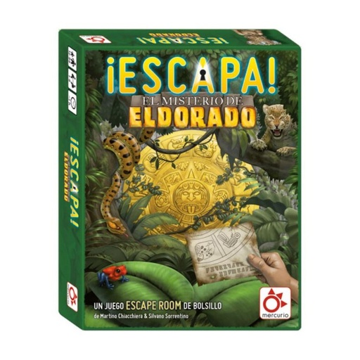 [710318] JUEGO DE MESA MERCURIO ESCAPA: EL MISTERIO DORADO