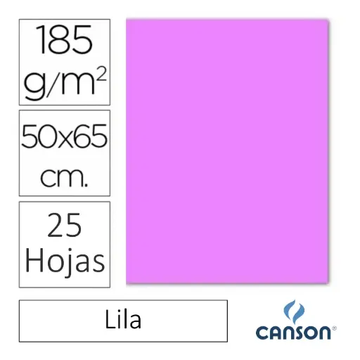[649931] CARTULINA CANSON IRIS 50×65CM LILA