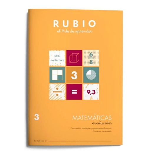 [630665] CUADERNO RUBIO MATEMATICAS EVOLUCION