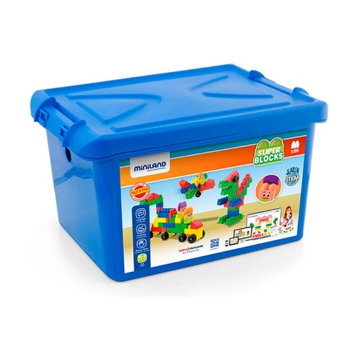 [722361] JUEGO DE CONSTRUCCION SUPER BLOCKS 96 PIEZAS MINILAND