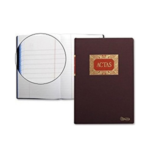 [001182] LIBRO ACTAS 215X315MM 100 HOJAS CASTELLANO MIQUELRIUS