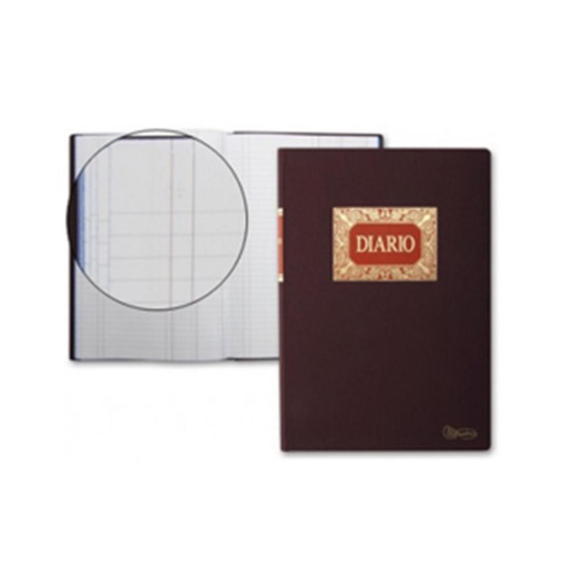 [001183] LIBRO CONTABLE MIQUELRIUS FOLIO 100 HOJAS DIARIO