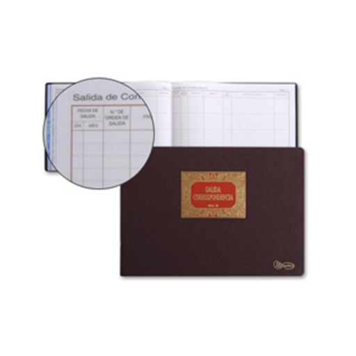 [001188] LIBRO MIQUELRIUS Nº43 FOLIO CORRESPONDENCIA APAISADO 100 HOJAS 