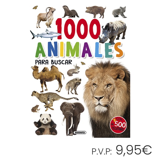 [670692] LIBRO SUSAETA 1000 ANIMALES PARA BUSCAR
