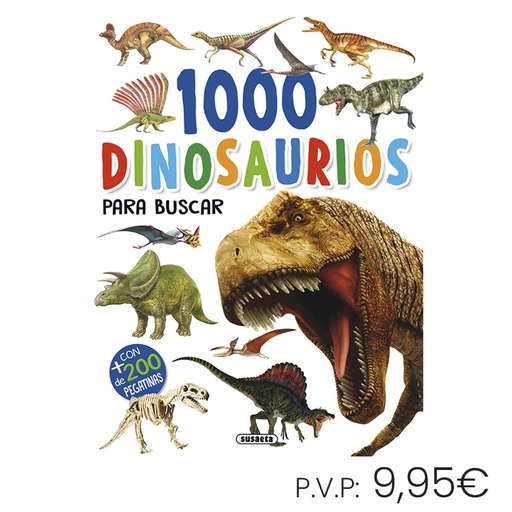 [670693] LIBRO SUSAETA 1000 DINOSAURIOS PARA BUSCAR 