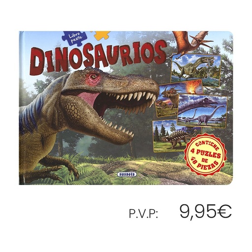 [670675] LIBRO SUSAETA PUZZLE DINOSAURIOS 