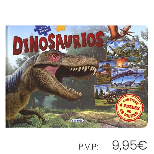 [670675] LIBRO SUSAETA PUZZLE DINOSAURIOS 