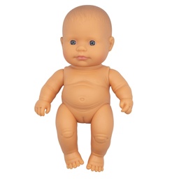 MUÑECO BABY EUROPEO NIÑA 21 CM 