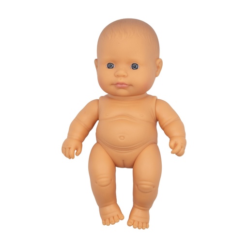 [825066] MUÑECO BABY EUROPEO NIÑA 21 CM 