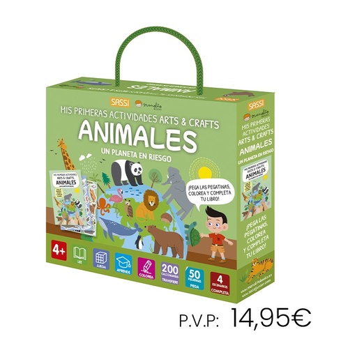 [670731] LIBRO+PUZZLE MANOLITO ANIMALES 