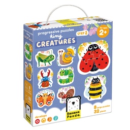 PUZZLE BANANA 8 PUZZLES DE INSECTOS