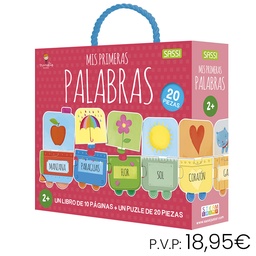 LIBRO+PUZZLE MANOLITO MIS PRIMERAS PALABRAS