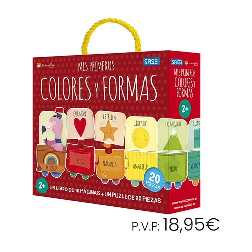 [670719] LIBRO+PUZZLE MANOLITO MIS PRIMEROS COLORES Y FORMAS 