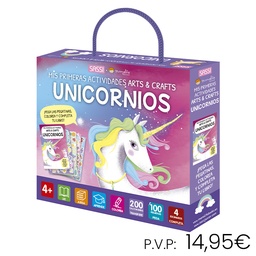 LIBRO+PUZZLE MANOLITO UNICORNIOS