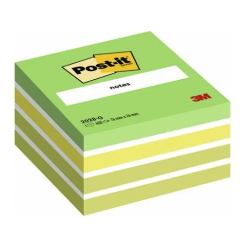 [029740] NOTA ADH.POST-IT 76X76 450H VERDE