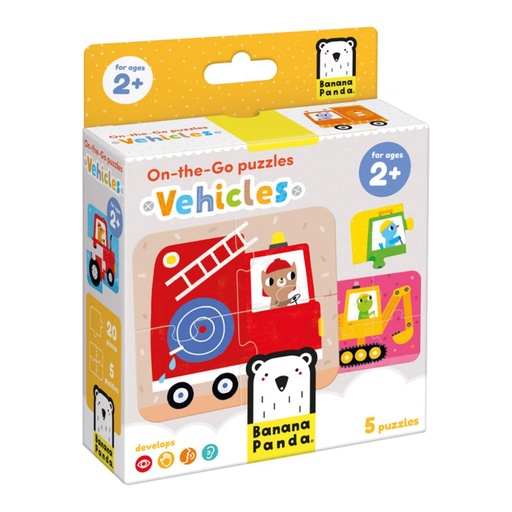[670494] PUZZLE BANANA ON-THE-GO VEHICLES