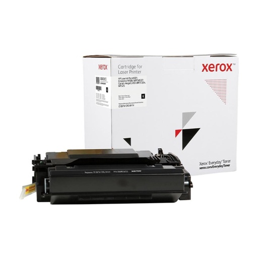 [151376] XEROX EVERYDAY TONER CF287X 87X NEGRO