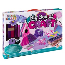 RMS gran caja de manualidades rosa