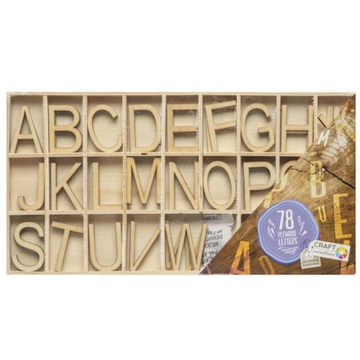 [862603] RMS LETRAS DE MADERA CRAFT SENSATIONS