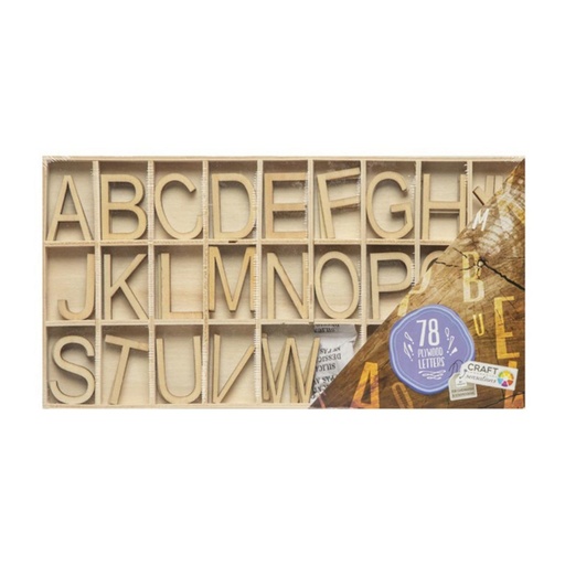 [862603] RMS LETRAS DE MADERA CRAFT SENSATIONS