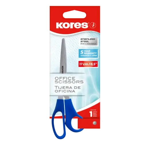 [040048] TIJERA KORES 17CM ACERO INOXIDABLE SURTIDO