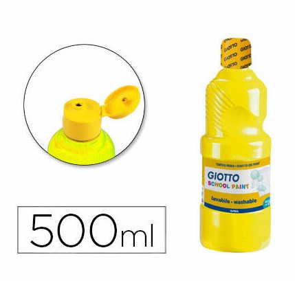 [825532] TÉMPERA GIOTTO 500GR AMARILLO