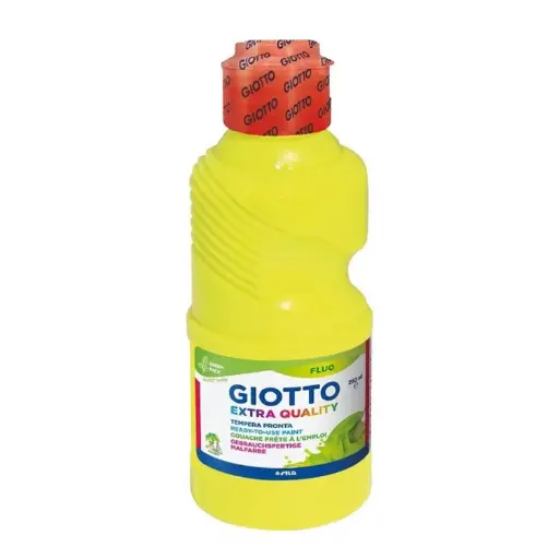 [825153] TÉMPERA GIOTTO 250G AMARILLO FLUORESCENTE 
