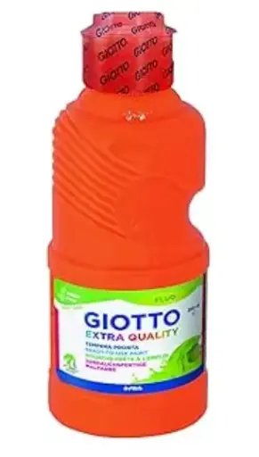 [825155] TÉMPERA GIOTTO 250G NARANJA FLUORESCENTE 