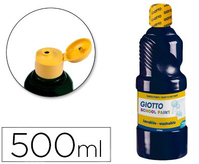 [825539] TÉMPERA GIOTTO 500GR NEGRO