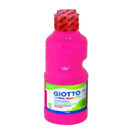 TÉMPERA GIOTTO 250G ROSA FLUORESCENTE 