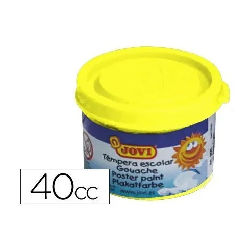 [630066] TÉMPERA JOVI ESCOLAR 35CC AMARILLO LIMÓN