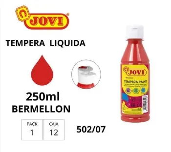 [630245] TEMPERA JOVI 250GR BERMELLON 