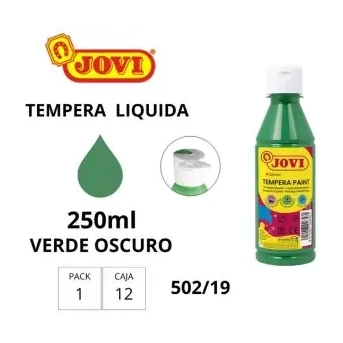 [630261] TEMPERA JOVI 250GR VERDE OSCURO 