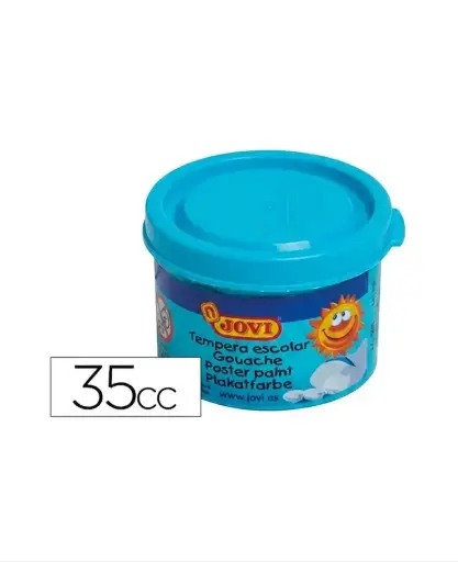 [630067] TÉMPERA JOVI ESCOLAR 35CC AZUL CYAN