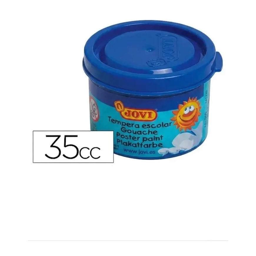 [630069] TÉMPERA JOVI ESCOLAR 35CC AZUL ULTRAMAR