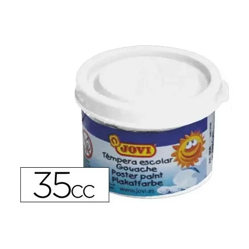 [630071] TÉMPERA JOVI ESCOLAR 35CC BLANCO