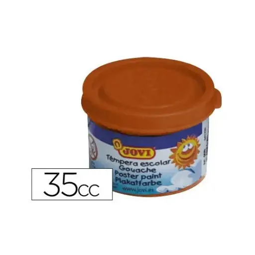 [630073] TÉMPERA JOVI ESCOLAR 35CC MARRON