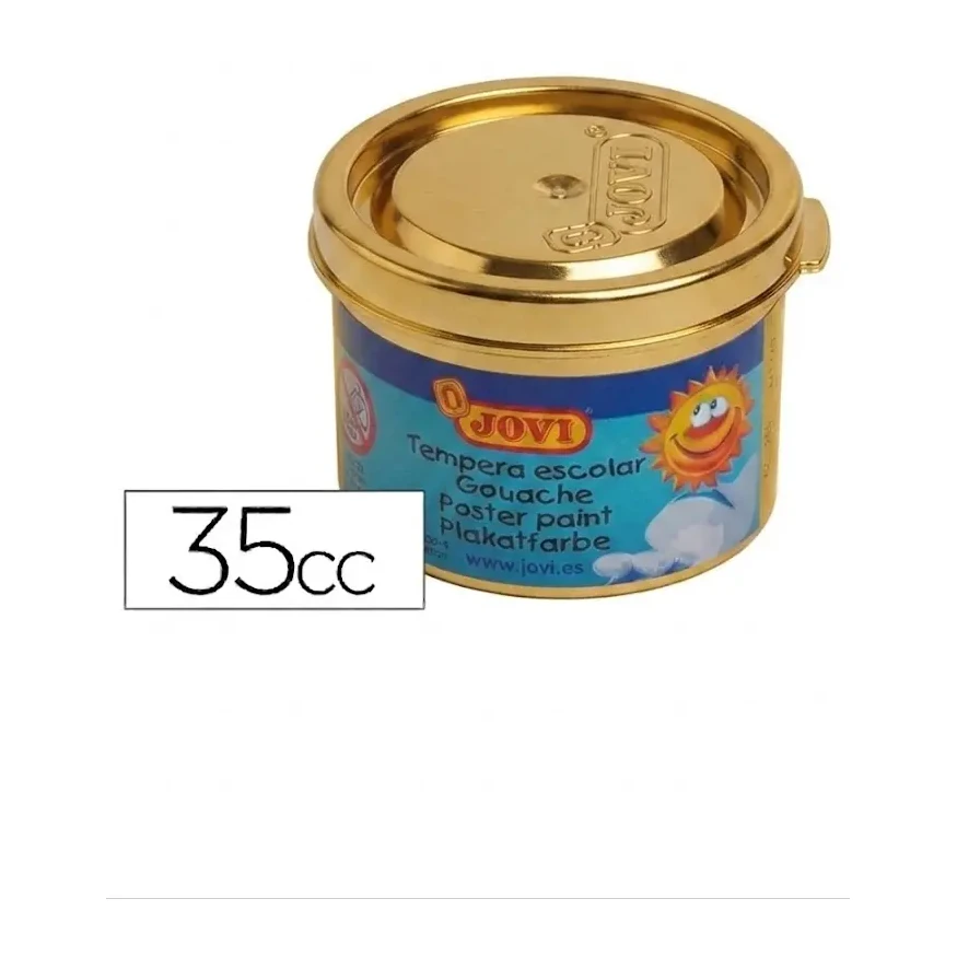 [630747] TÉMPERA JOVI ESCOLAR 35CC ORO
