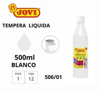 [630231] TÉMPERA JOVI 500GR BLANCO