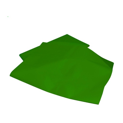 [600287] PAPEL SEDA 50×75CM 18 G VERDE OSCURO MANO 25 HOJAS