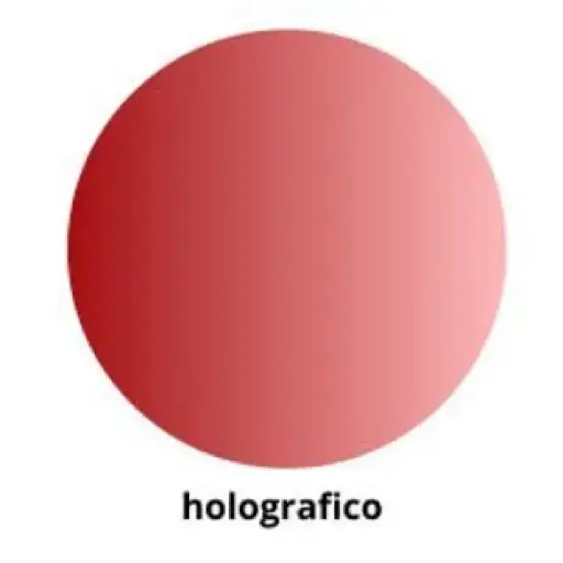 [825955] GOMETS CÍRCULO GRANDE Ø 21 MM HOLOGRÁFICO ROJO