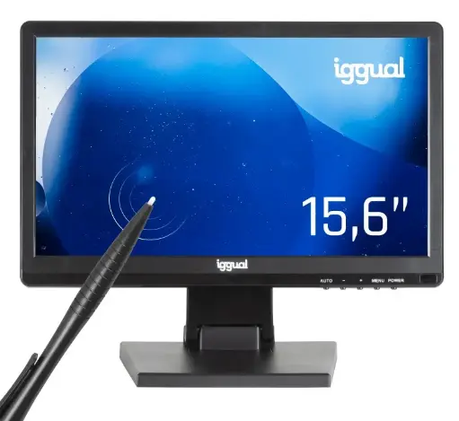 [826098] MONITOR TÁCTIL RESISTIVO IGGUAL 15,6" HD+ 16:9 – MTL15CP
