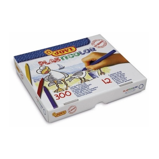 [649381] CERAS PLASTICOLOR JOVI ESTUCHE 300 UDS